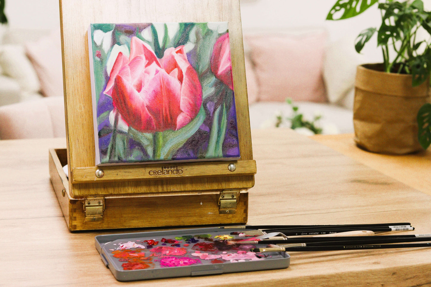 Rosy Tulip: A Blushing Delight